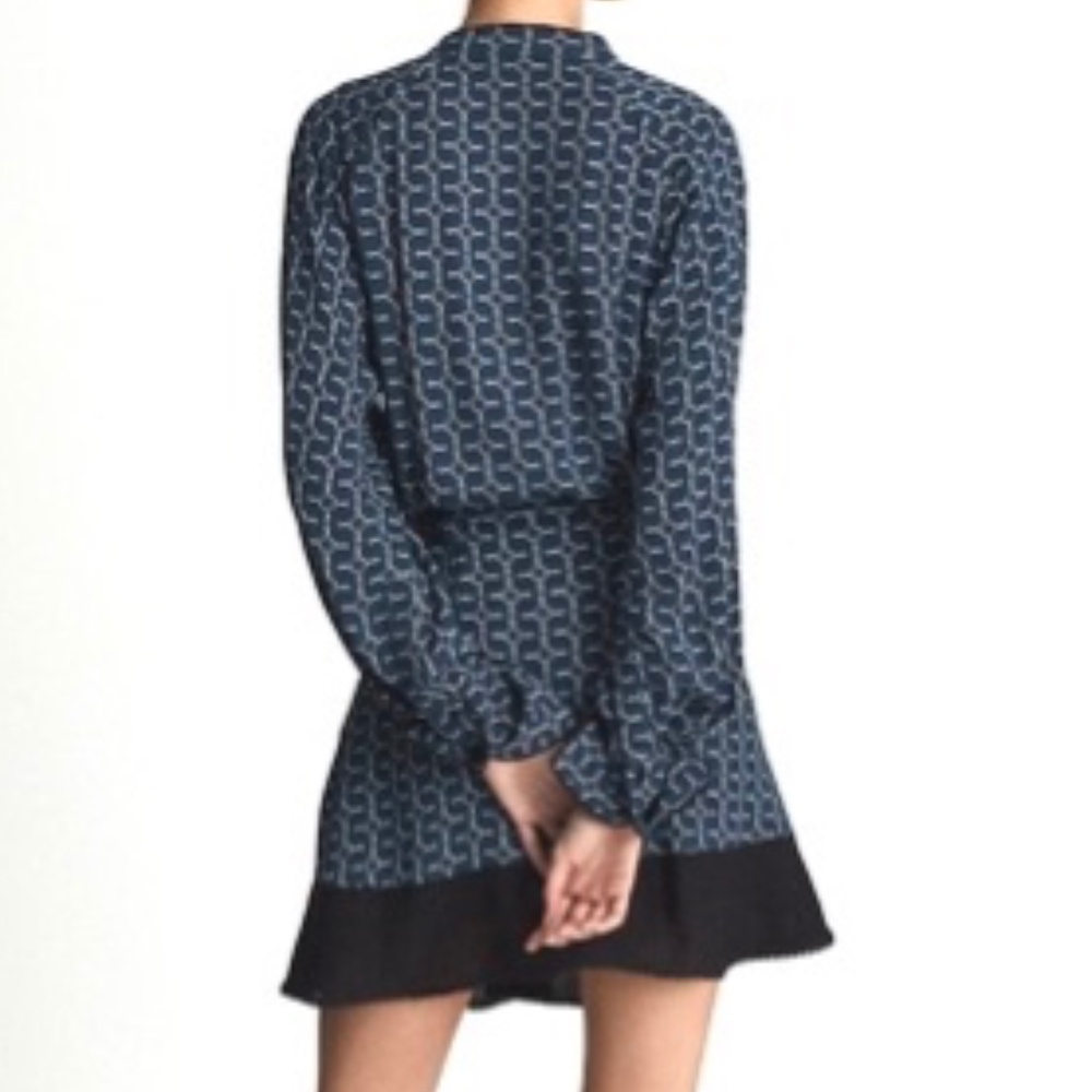 Reiss Vivian Printed Flippy Dress - Picture 14 of 15